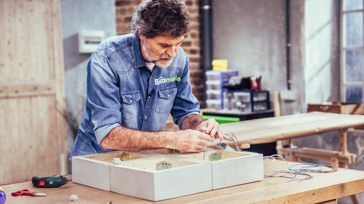 Cómo hacer una lámpara cuadrada paso 10