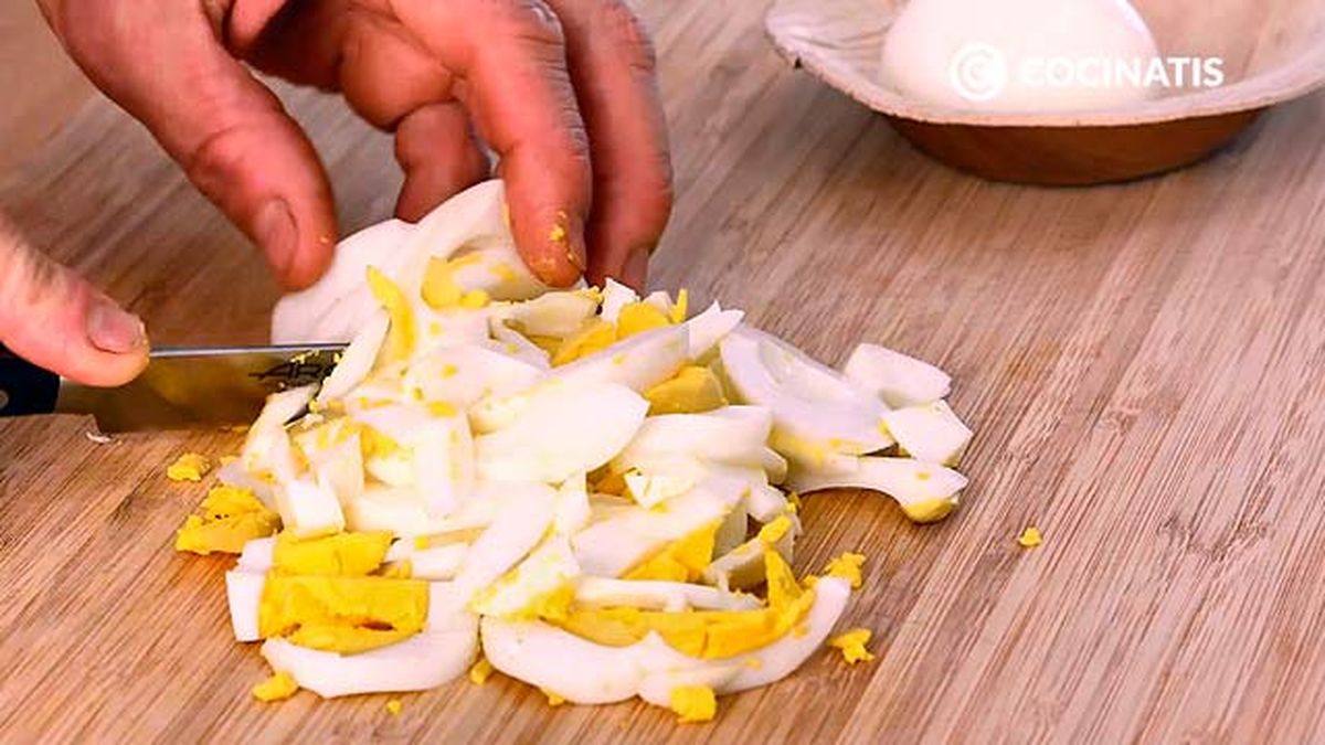Receta de ensaladilla de quinoa  paso 1