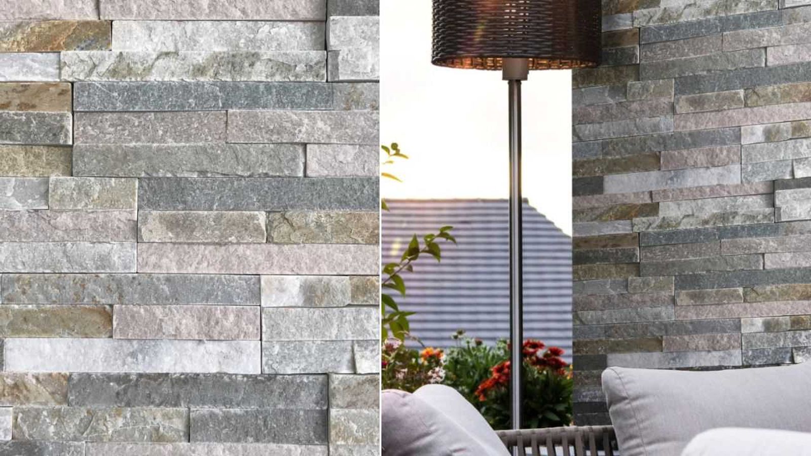 revestimiento piedra natural beige
