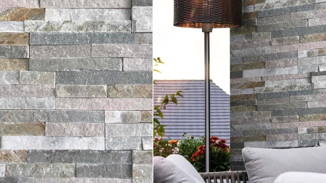 revestimiento piedra natural beige