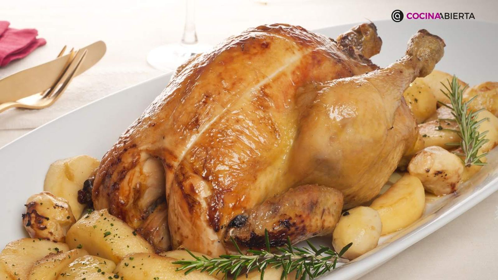 Aprende a elaborar pollo relleno con la receta de Karlos Arguiñano