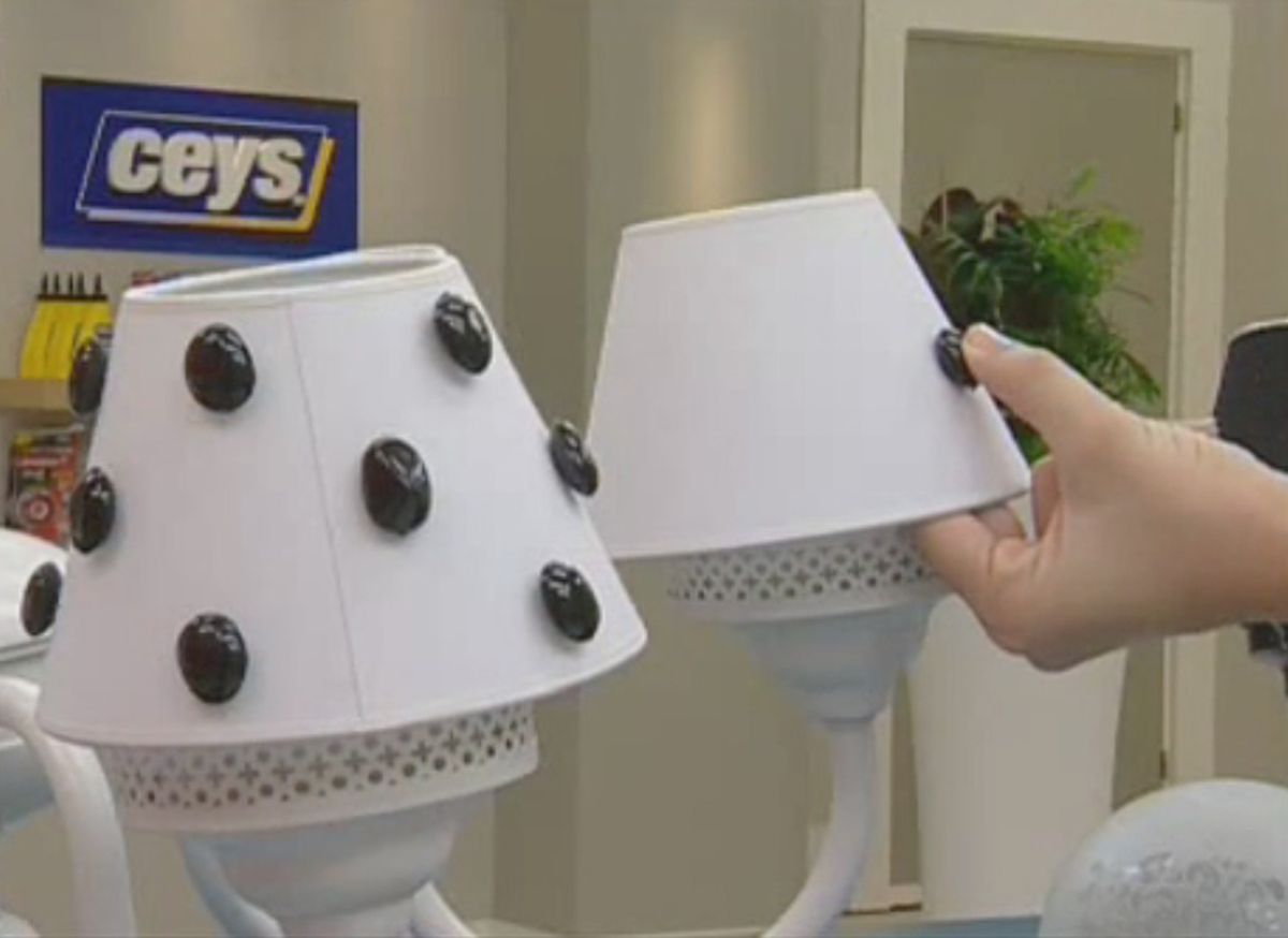 Renovar una lámpara de araña paso 3