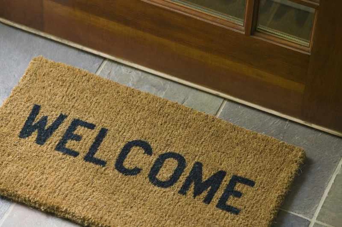 El felpudo de coco se limpia fácilmente con agua y sal