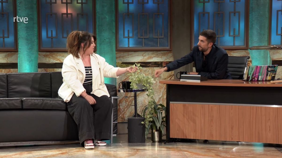 Lala Chus y David Broncano en el primer programa de La Revuelta