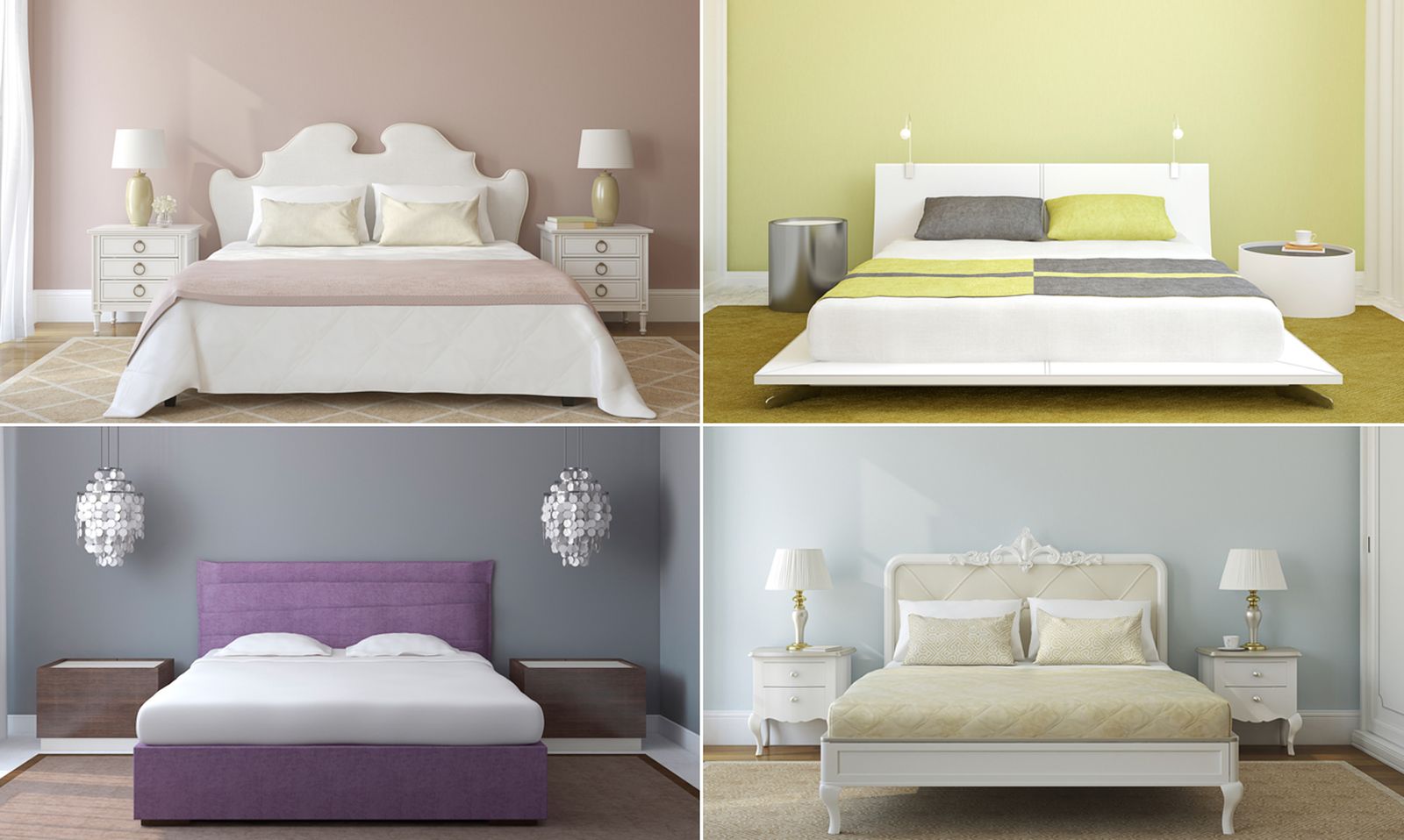 Combinación de colores para el dormitorio