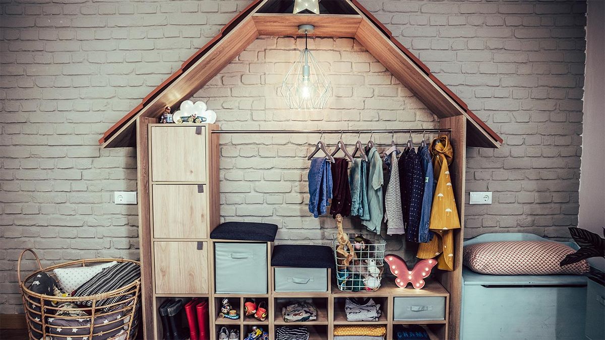 Como hacer un armario ropero infantil