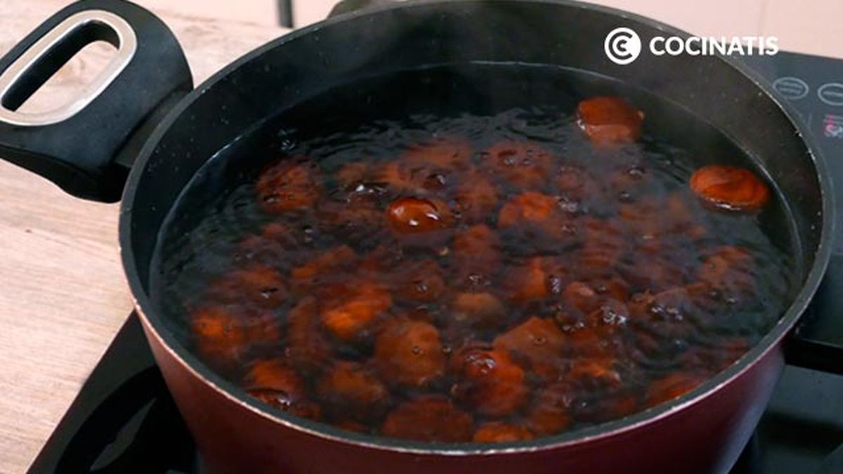 Receta de puré de castañas para acompañar carne  paso  2