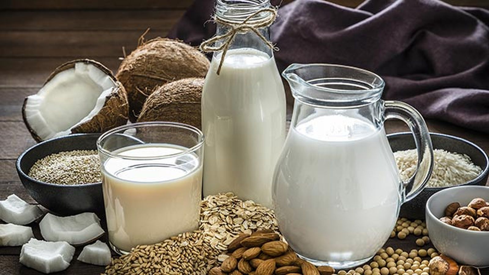beneficios del consumo de leche vegetal