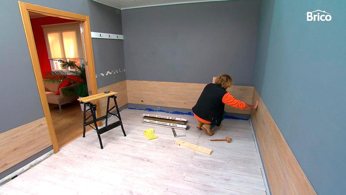 Colocar friso vinílico paso 9