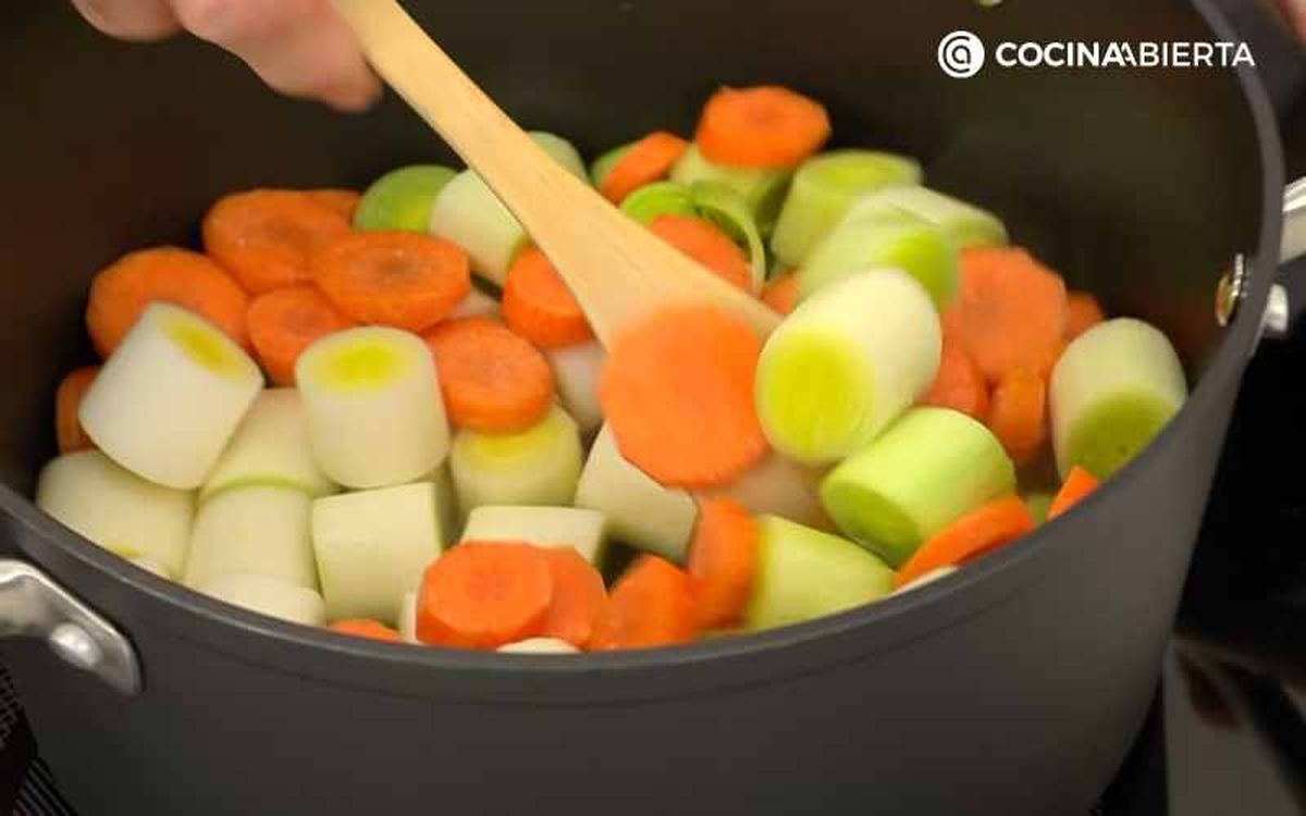 Rehoga las hortalizas