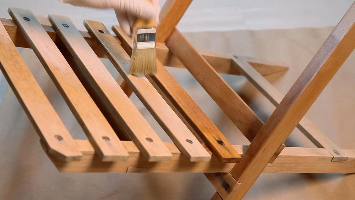 Reparar silla de playa paso 3