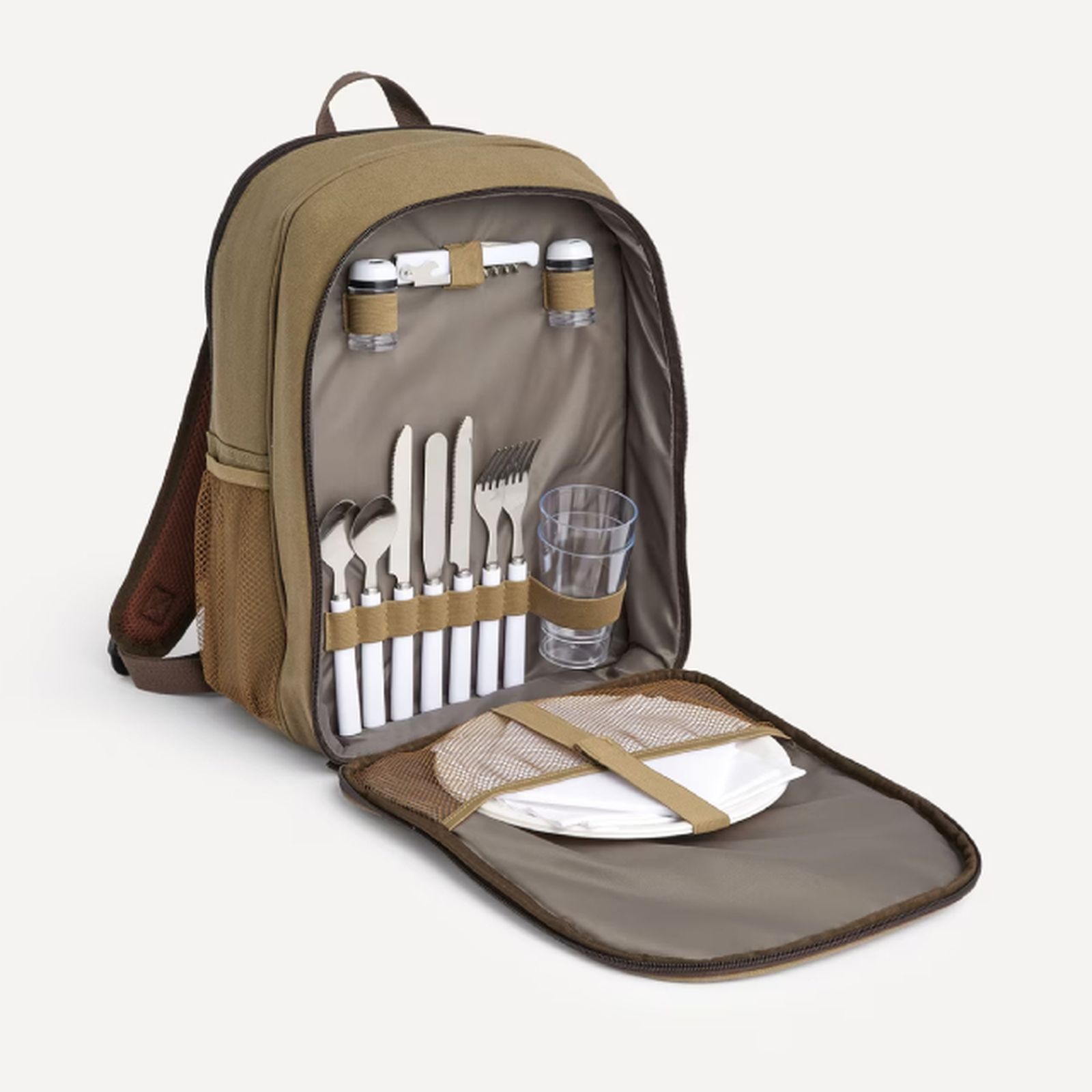 mochila lona picnic
