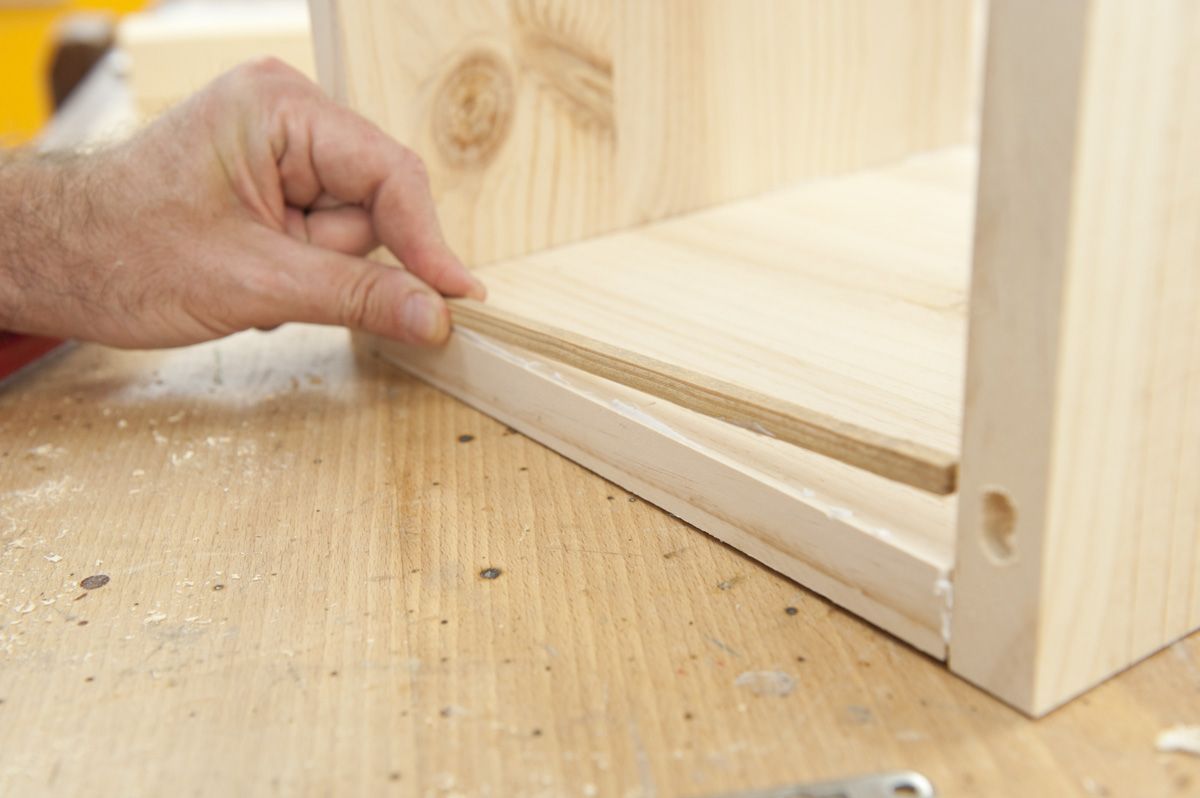 Composición de cajas suspendidas paso 6