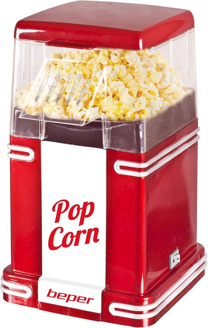 Máquina para hacer palomitas.