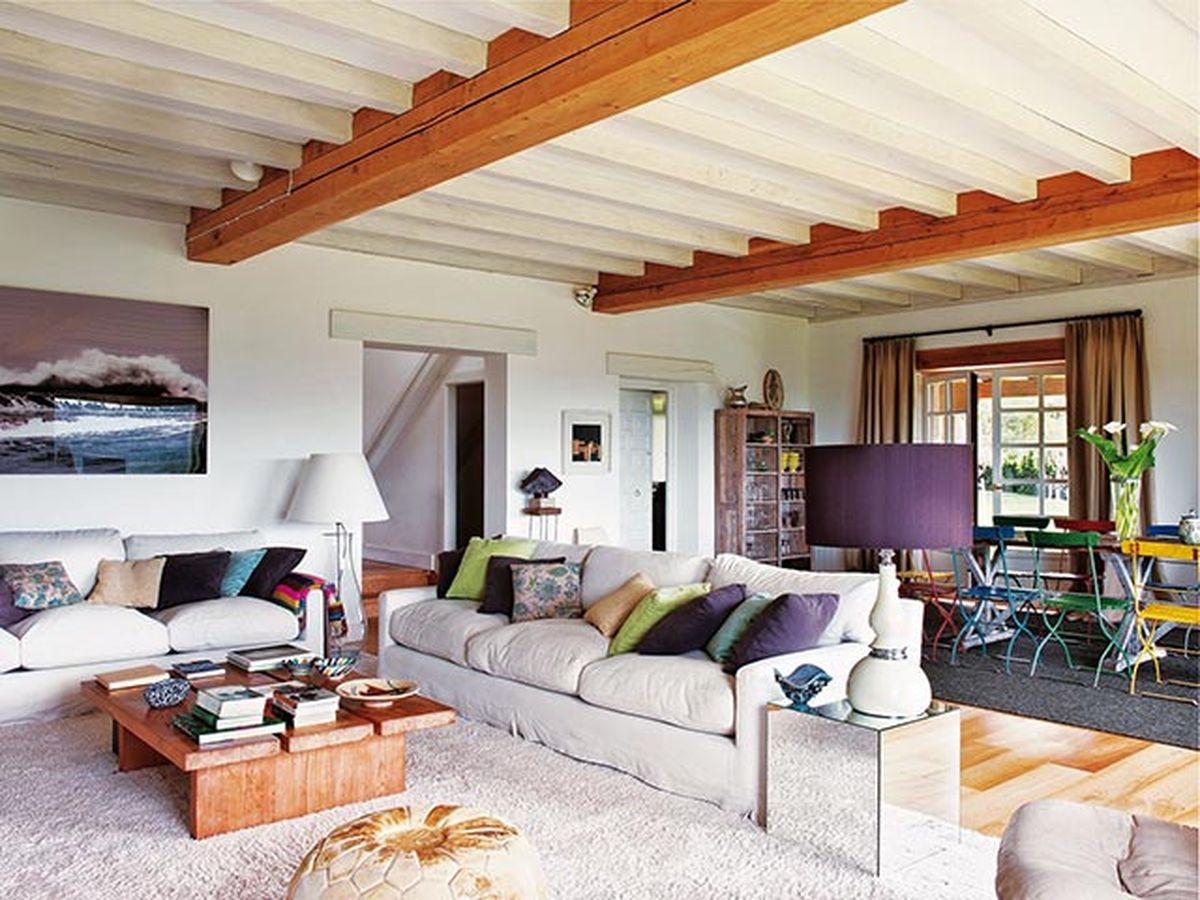 Claves para decorar casas de campo de estilo rustico moderno 6