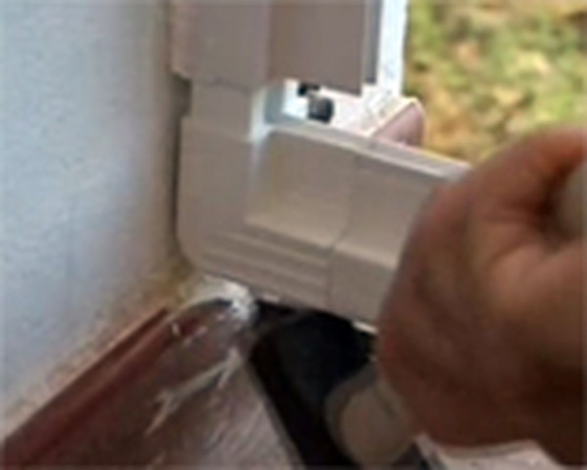 Instalar una celosía en la terraza   paso 2