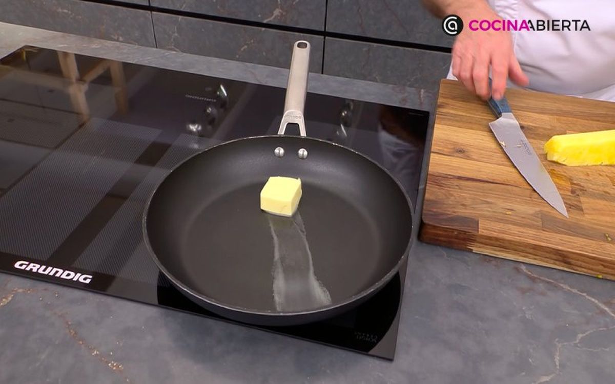 Derrite la mantequilla