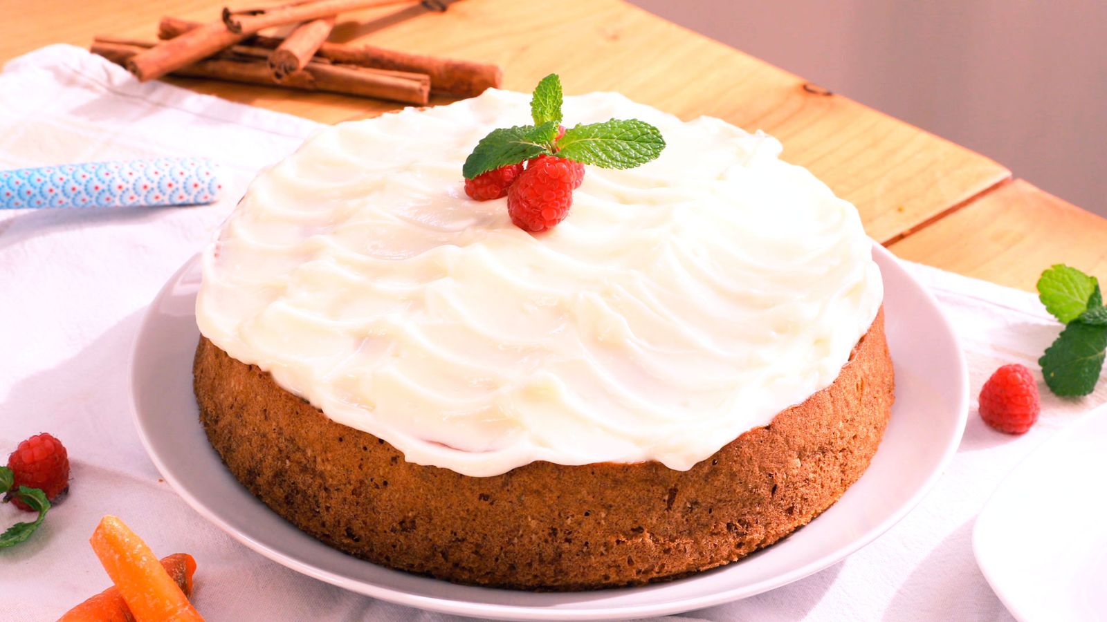 Carrot cake o Pastel de zanahoria   Paso 7