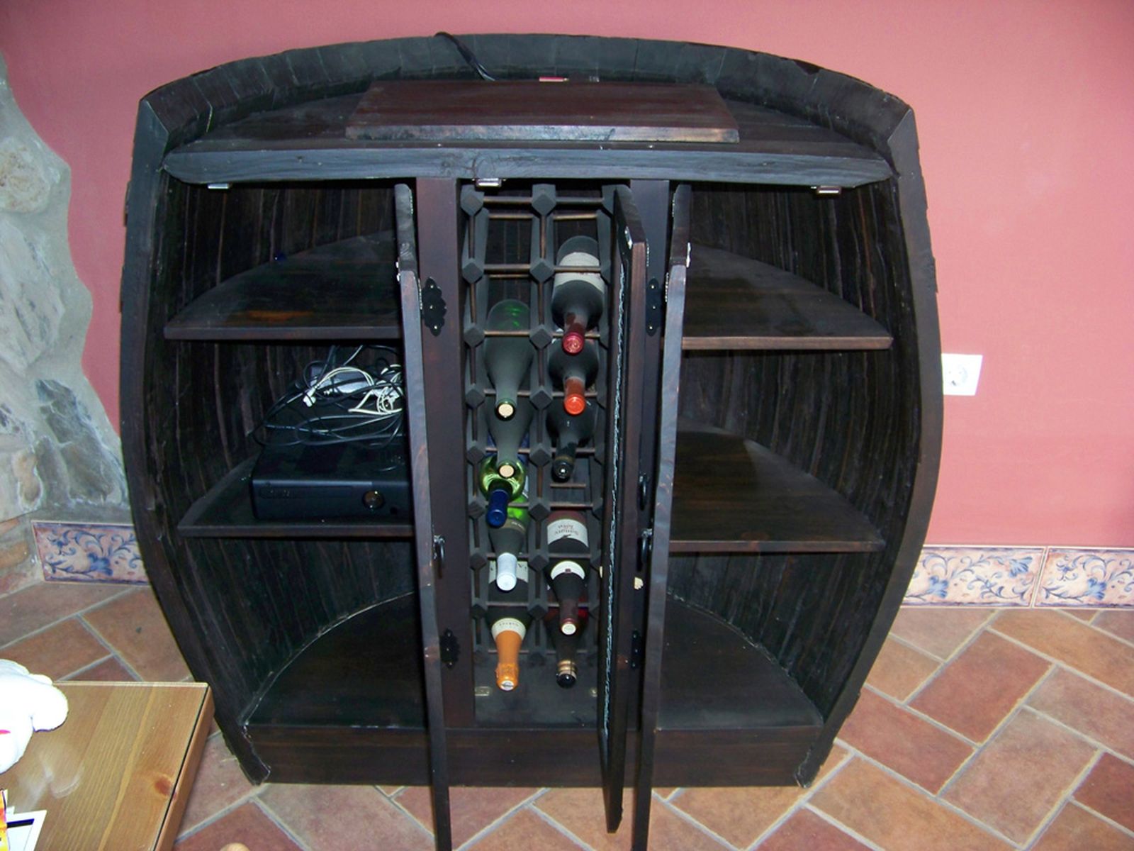 botellero barril