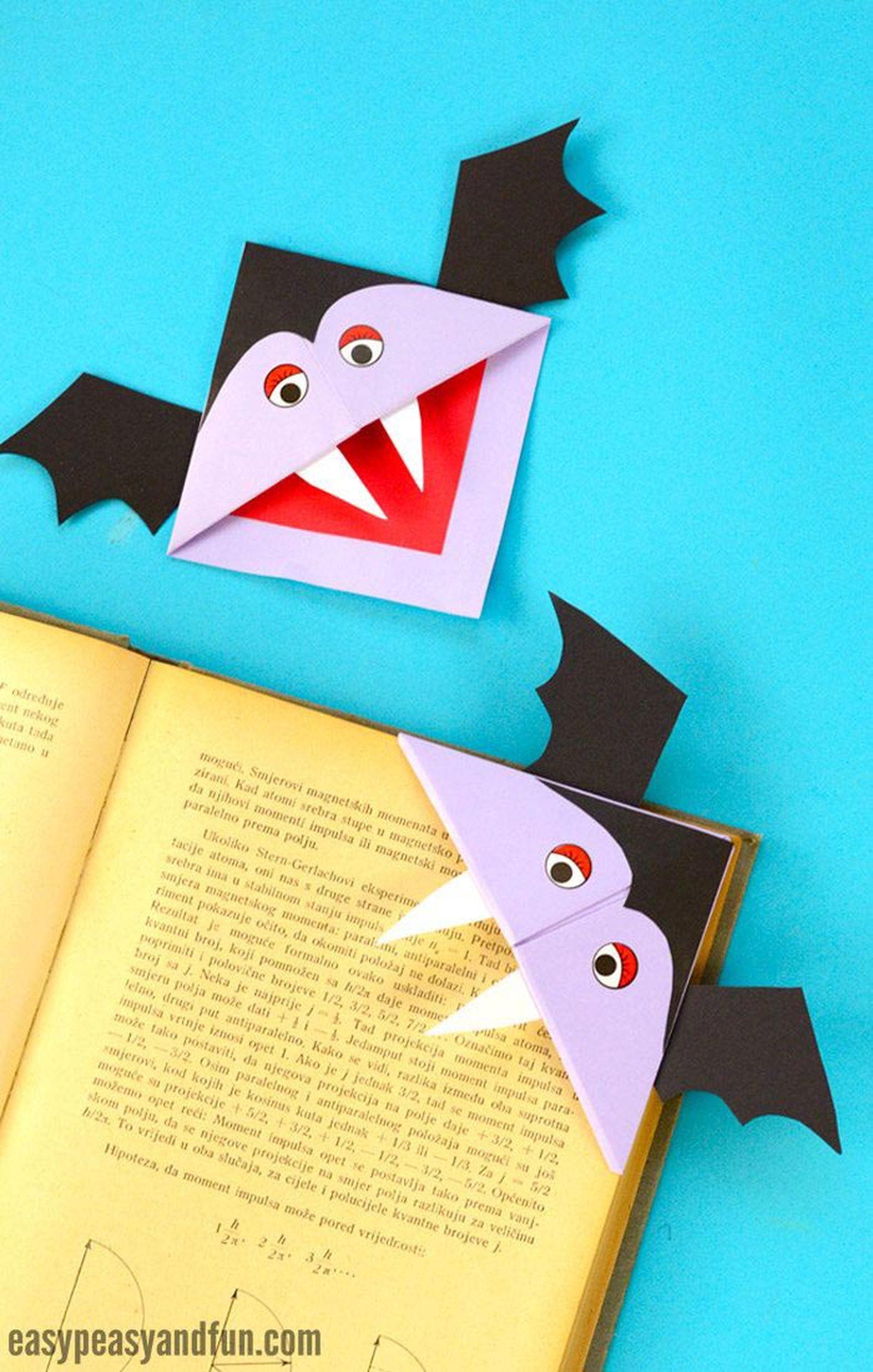 como hacer corner bookmarks marcadores de esquina conde draco