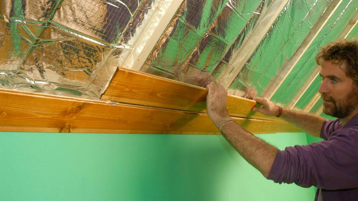 Colocación de manta aislante paso 12