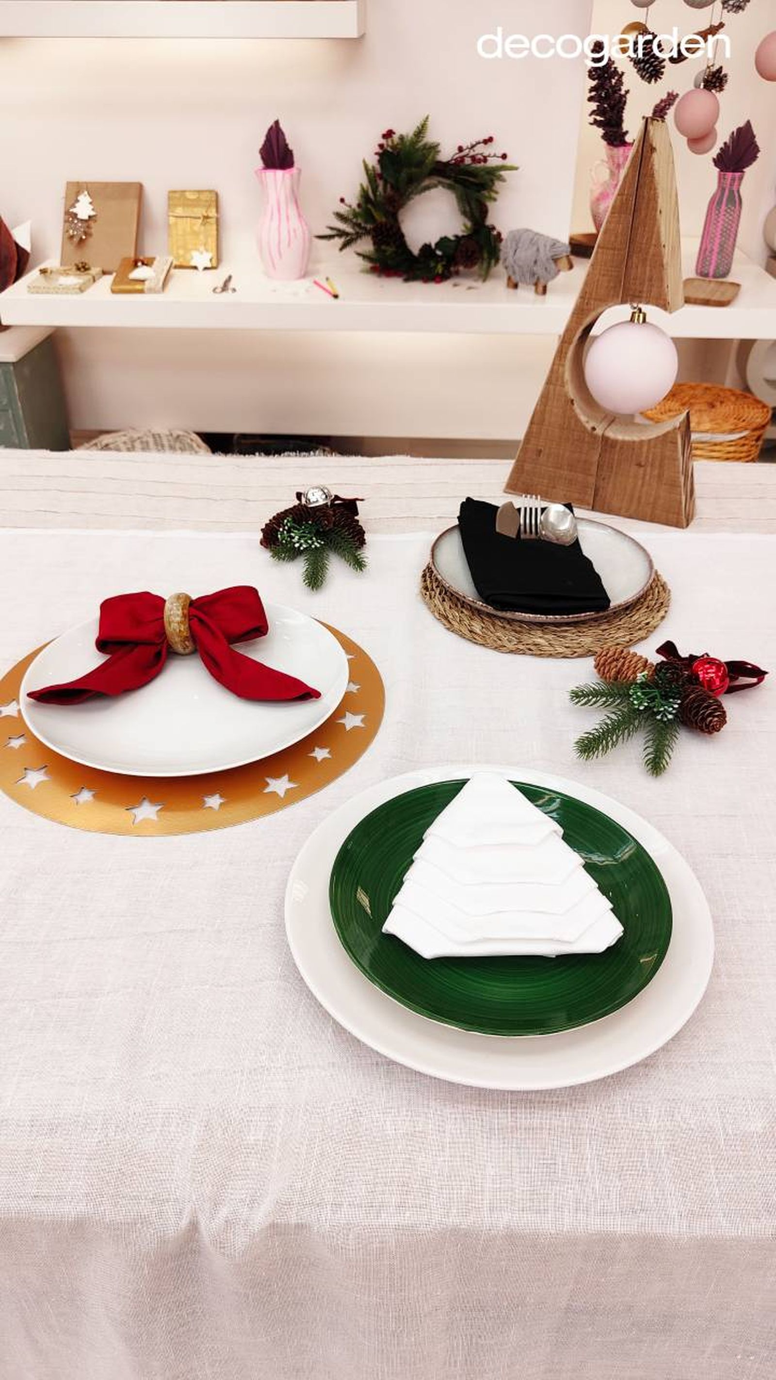 servilletas navidad