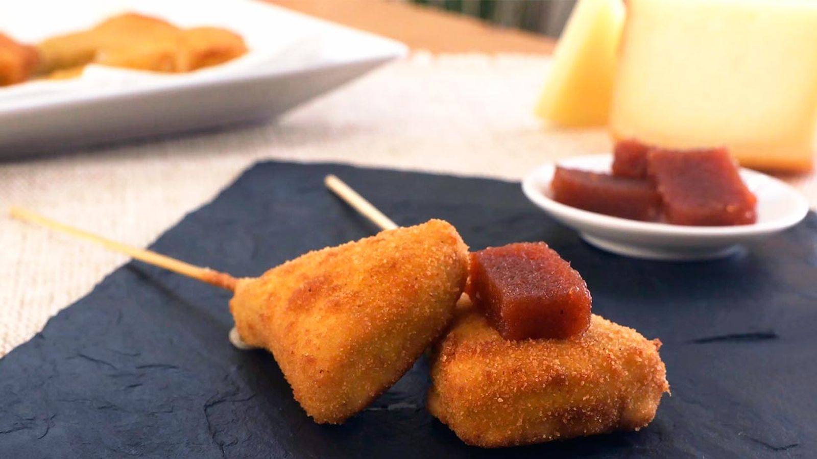 Recetas de piruletas de queso