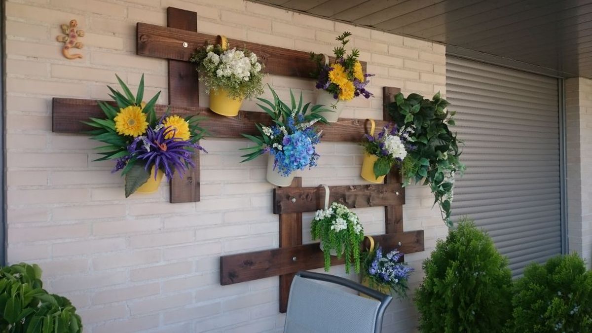 Ideas para hacer un jardín vertical estructura