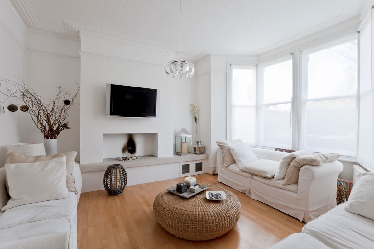 cómo hacer que el salón parezca más grande