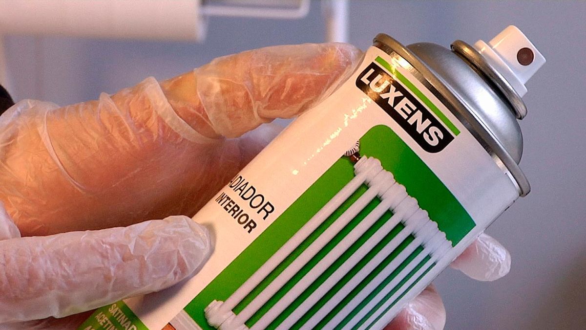 Cómo pintar un radiador paso 3