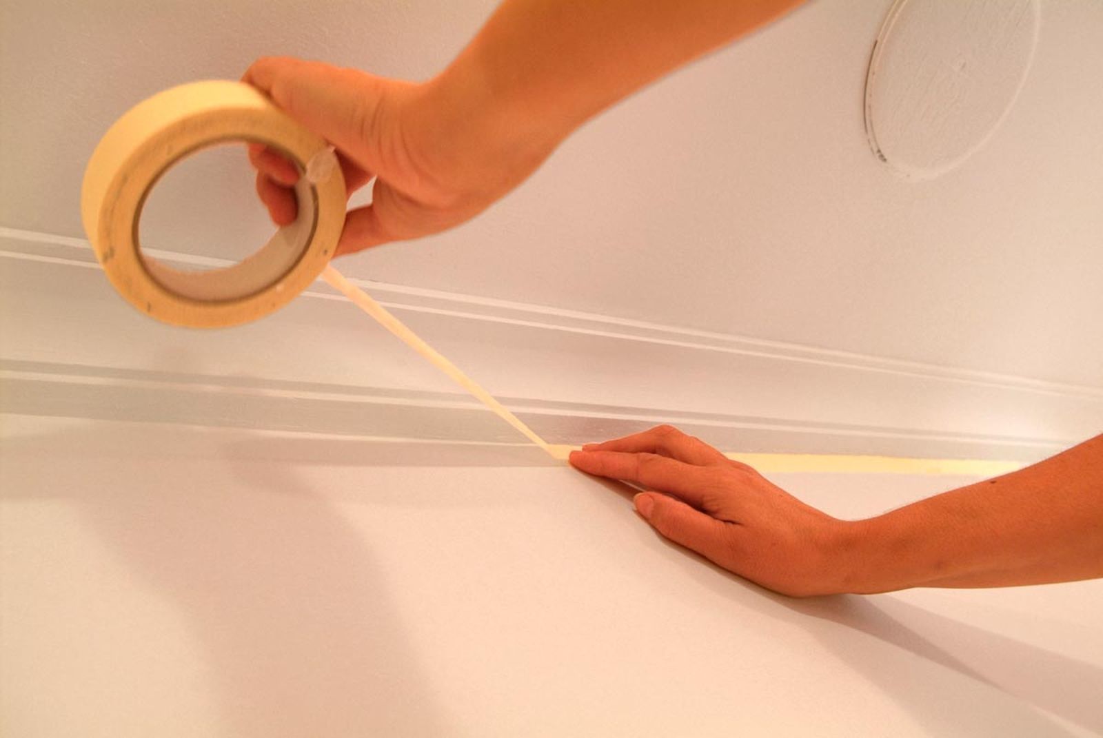 Pintar pared de baño paso 3