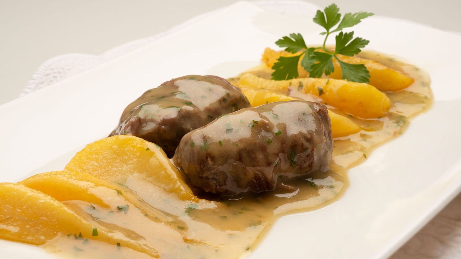 carrilleras de cerdo con peras xl