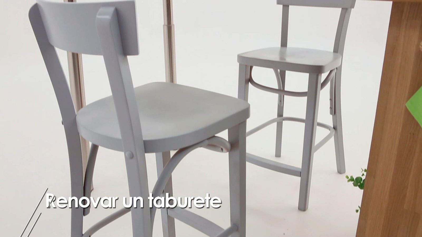 Cómo renovar un taburete