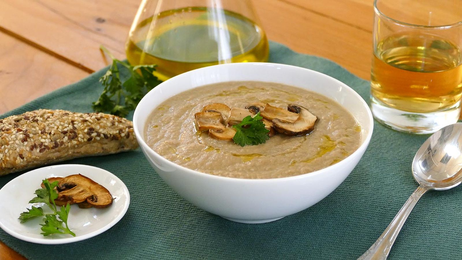 Receta de champiñones