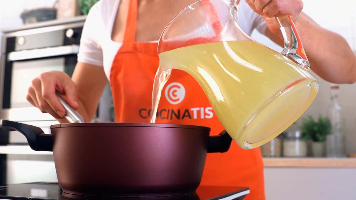 Receta de crema de marisco  paso 5