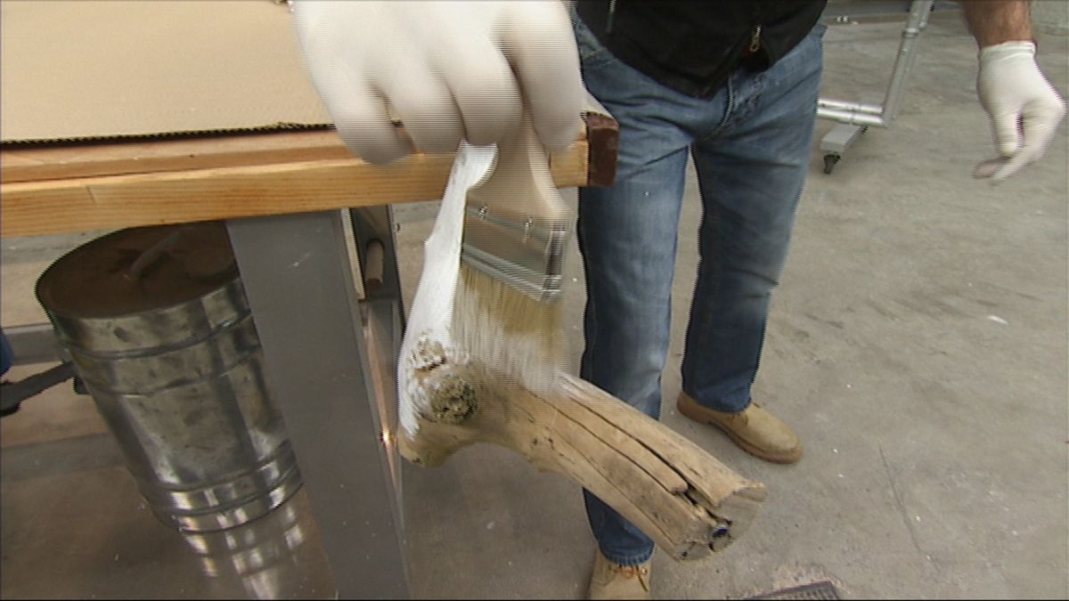 Tronco lámpara paso 12