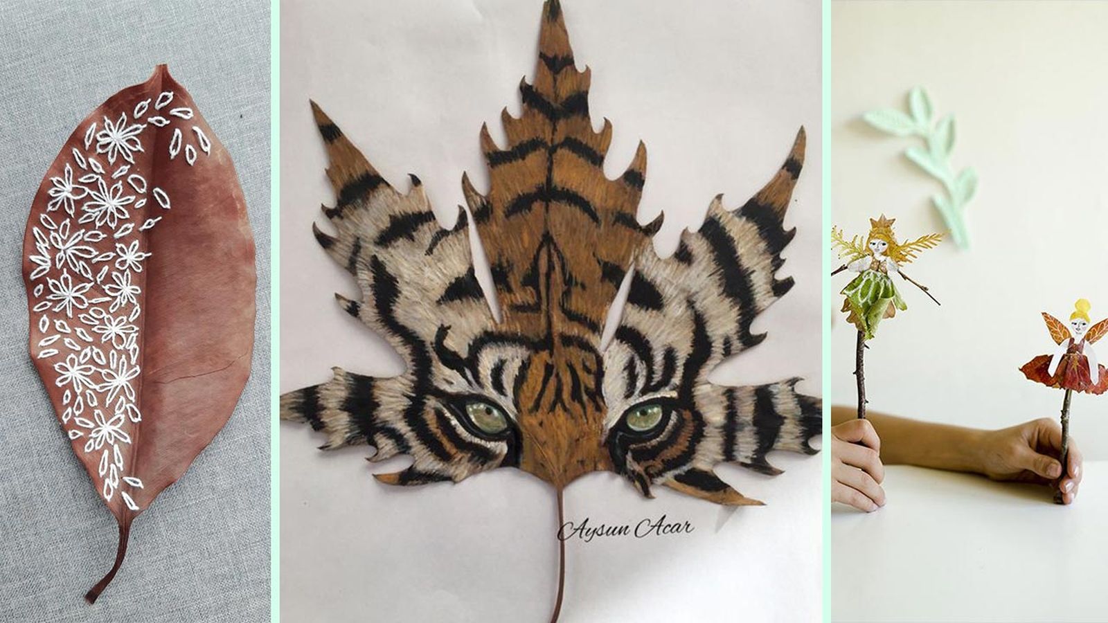 manualidades hojas otono