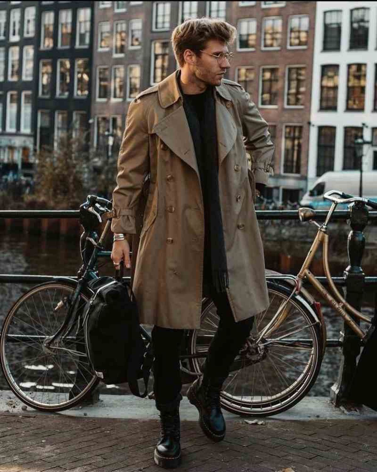 Gabardina de corte clásico