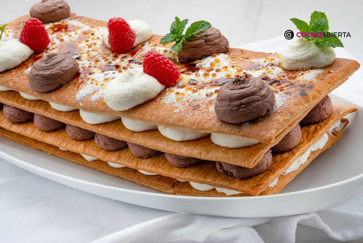 Un postre crujiente, fácil y perfecto para celebraciones