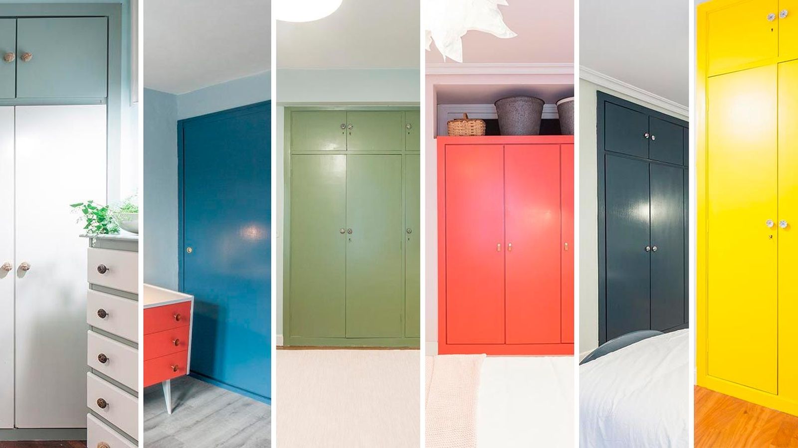 6 ideas geniales para renovar armario empotrado