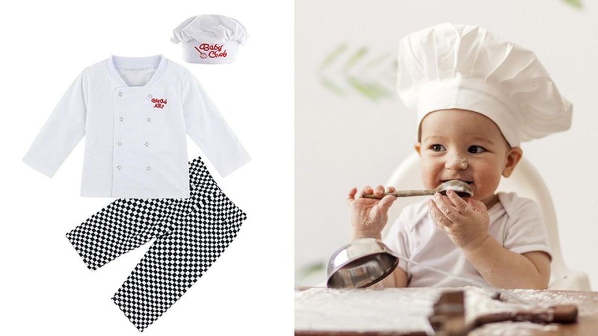 Disfraz de carnaval para bebé de chef / Fotos: Amazon