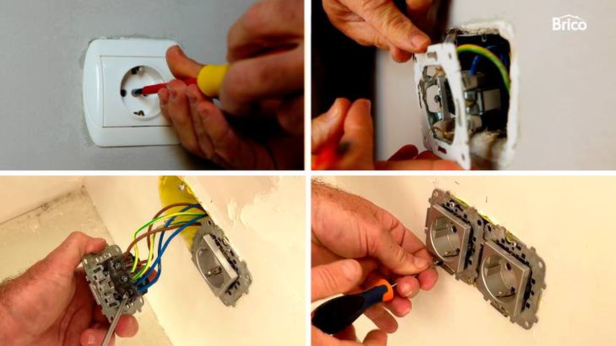 como cambiar un enchufe 1