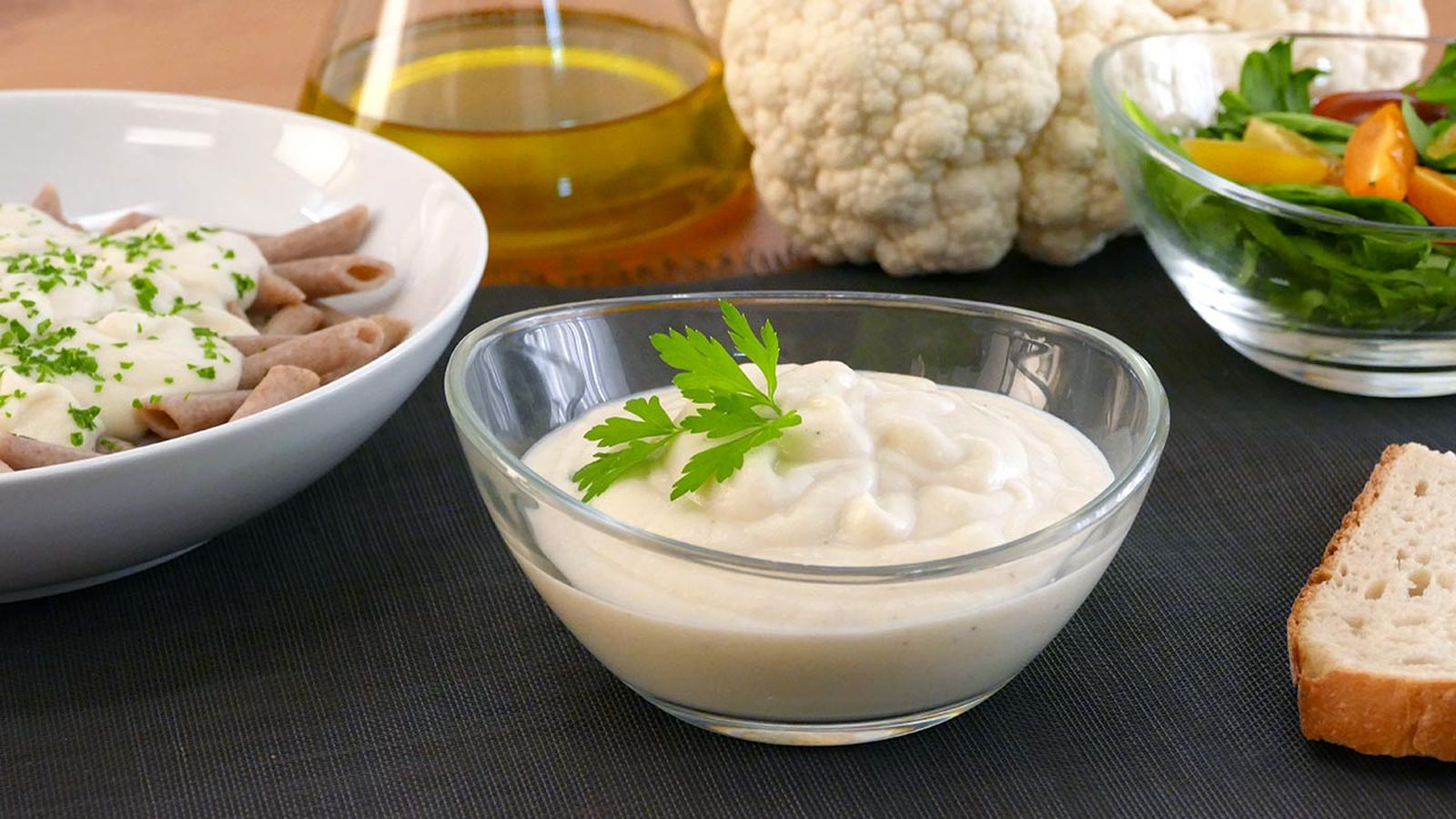 Receta de bechamel vegana de coliflor