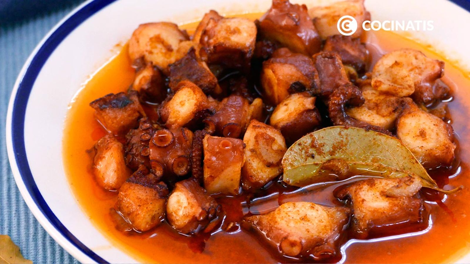 Receta de pulpo al ajillo