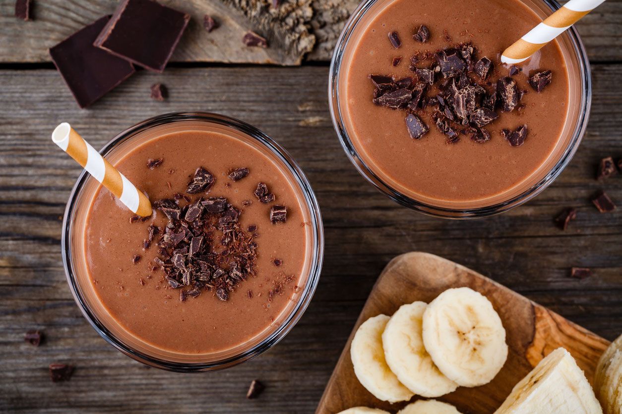batido de chocolate