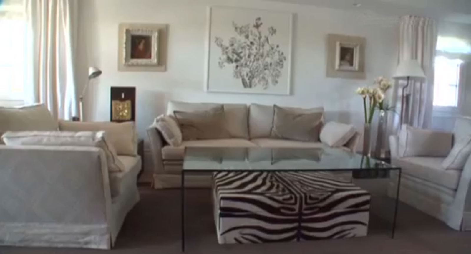 Salón mediterráneo, antiguo y actual