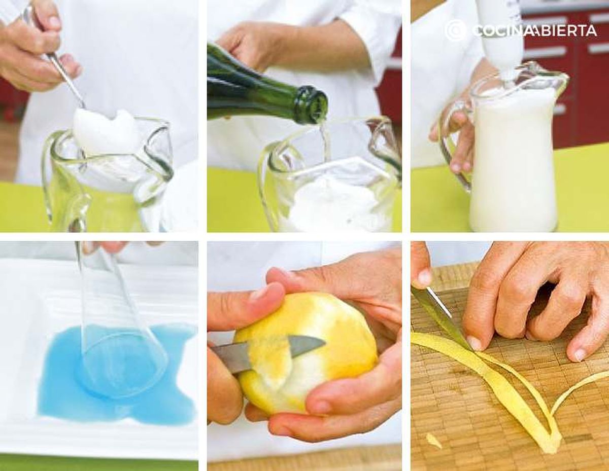 sorbete de limon paso a paso