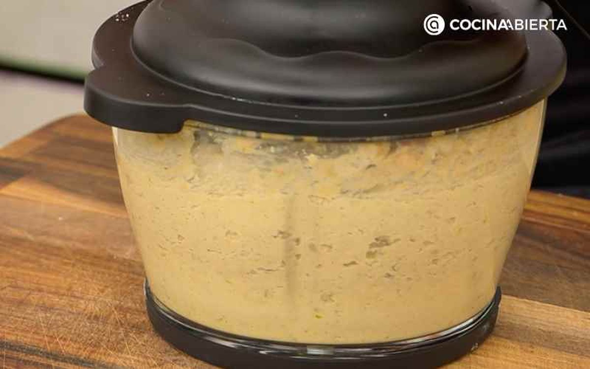 Tritura los ingredientes