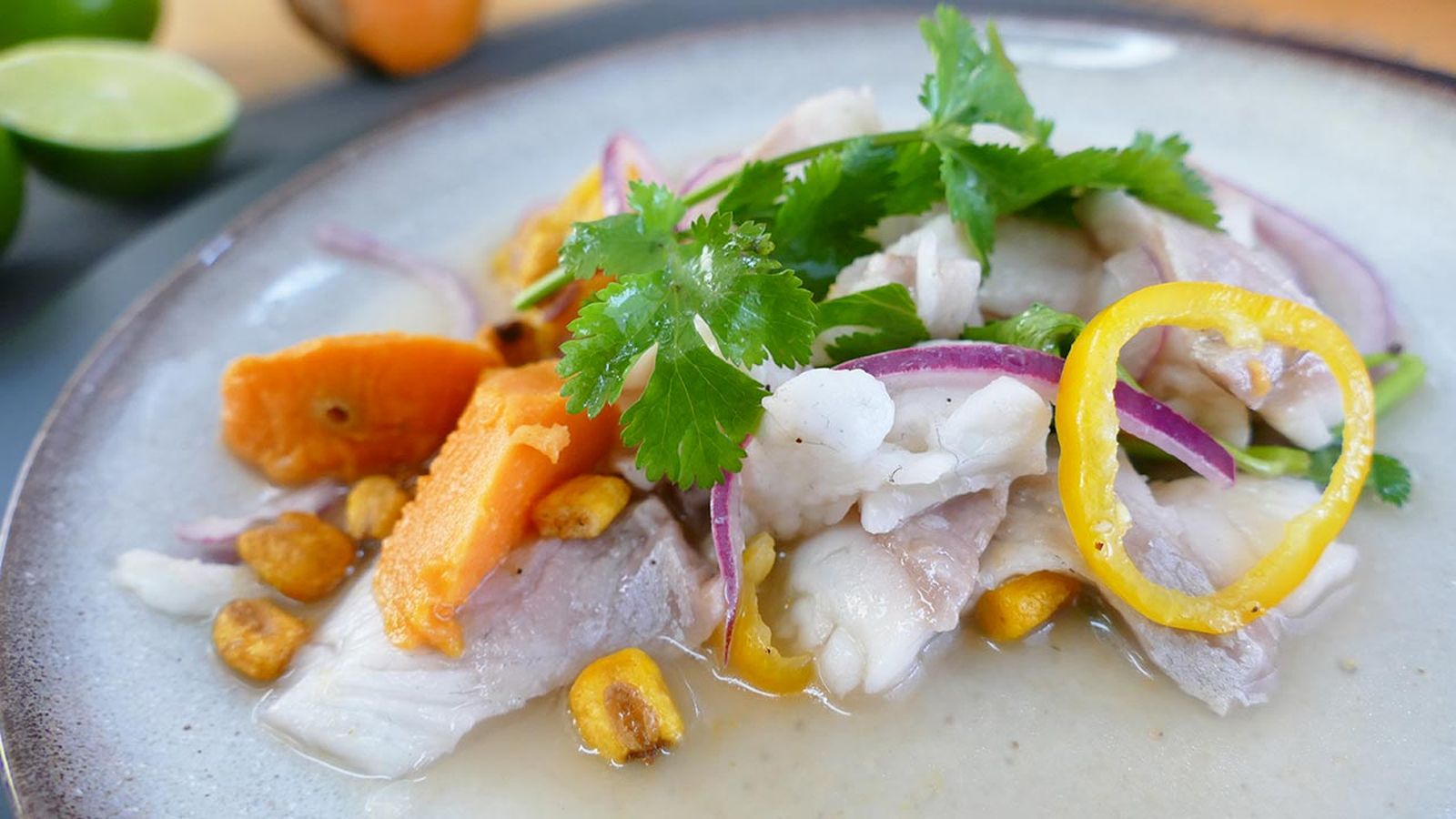 Receta de ceviche peruano