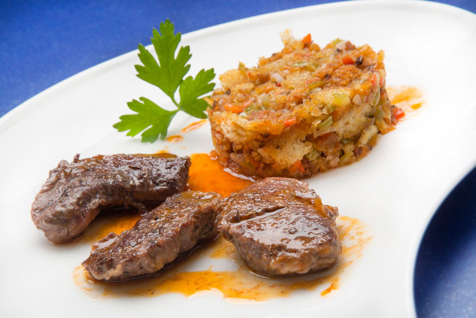 5189 Carrilleras de cerdo ibérico con migas (574) xl